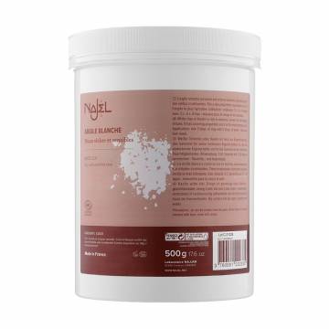 Белая глина Najel White Clay Dry and Sensitive Skin для сухой чувствительной кожи, 500 г Белая глина Najel White Clay Dry and Sensitive Skin для сухой чувствительной кожи, 500 г