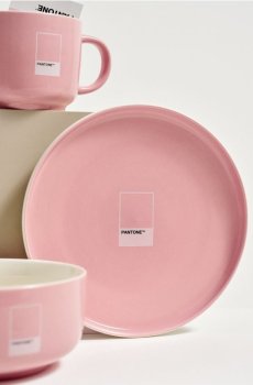 Керамічна тарілка Pantone - різнобарвний