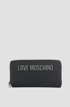 Женский черный кошелек Черный ONESIZE Moschino JC5611PP1M.KD0;00B