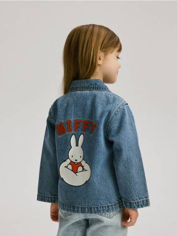 Reserved - GIRLS` JACKET - синій - 773CV-50J Reserved - GIRLS` JACKET - синій - 773CV-50J
