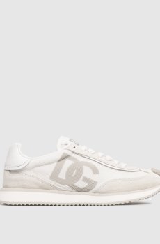 Белые комбинированные кроссовки DG CUSHION