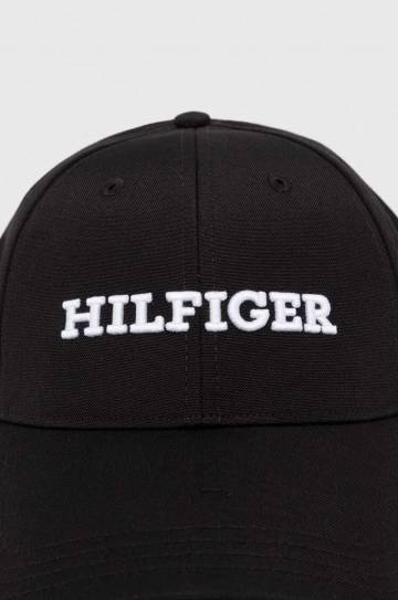 Кепка Tommy Hilfiger цвет чёрный с аппликацией Кепка Tommy Hilfiger цвет чёрный с аппликацией