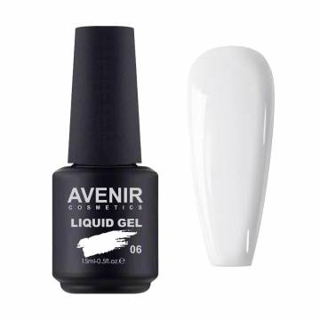Жидкий гель для наращивания ногтей Avenir Cosmetics Liquid Gel 06, 15 мл Жидкий гель для наращивания ногтей Avenir Cosmetics Liquid Gel 06, 15 мл