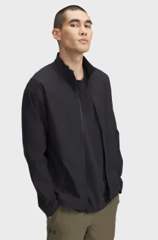 Мужская черная спортивная кофта UA Unstoppable Non-Hood FZ Черный M Under Armour 6003087-001