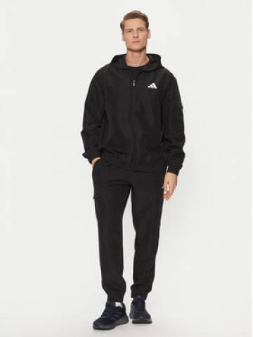 adidas Спортивний костюм Sportswear Woven Cargo JI8888 Чорний Regular Fit adidas Спортивний костюм Sportswear Woven Cargo JI8888 Чорний Regular Fit