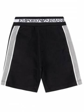 Emporio Armani Шорти з тканини 3H4SJ1 1J07Z 0999 Чорний Regular Fit Emporio Armani Шорти з тканини 3H4SJ1 1J07Z 0999 Чорний Regular Fit