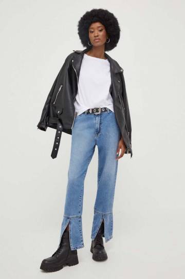 Джинсы Answear Lab PREMIUM JEANS женские высокая посадка Джинсы Answear Lab PREMIUM JEANS женские высокая посадка