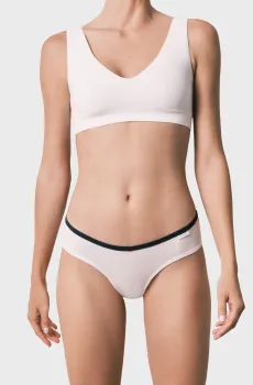 Женские белые трусики Белый L womensecret 874458
