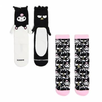 Cropp - Шкарпетки, 2 пари Kuromi and Bad Badtz-Maru - рожевий Cropp - Шкарпетки, 2 пари Kuromi and Bad Badtz-Maru - рожевий