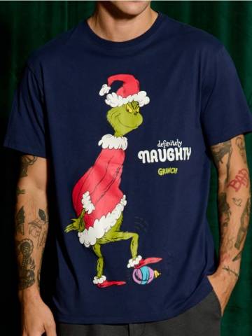 Футболка Grinch - темно-синій Футболка Grinch - темно-синій