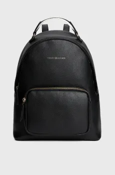 Женский черный рюкзак LOGOTAPE Черный ONESIZE Tommy Hilfiger AW0AW17471