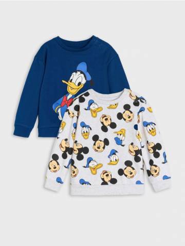 Світшоти, 2 шт. Mickey Mouse - сірий Світшоти, 2 шт. Mickey Mouse - сірий