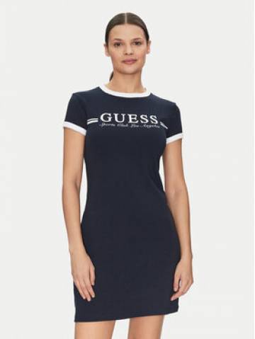 Guess Повсякденна сукня V5GK02 KCQX1 Cиній Slim Fit Guess Повсякденна сукня V5GK02 KCQX1 Cиній Slim Fit