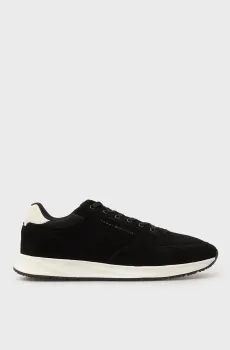 Мужские черные замшевые кроссовки NEWPORT Черный 42 Tommy Hilfiger FM0FM05724