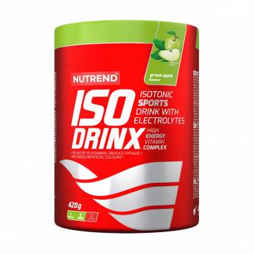 Изотоник Nutrend Isodrinx Зеленое яблоко, в порошке, 420 г Изотоник Nutrend Isodrinx Зеленое яблоко, в порошке, 420 г