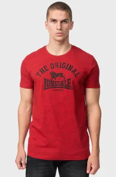 Мужская красная футболка Красный M Lonsdale 112048