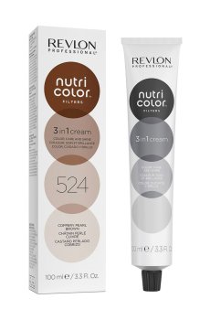 Тонирующая маска для волос Revlon Professional Nutri Color Filters Toning 524 Coppery Pearl Brown, 240 мл