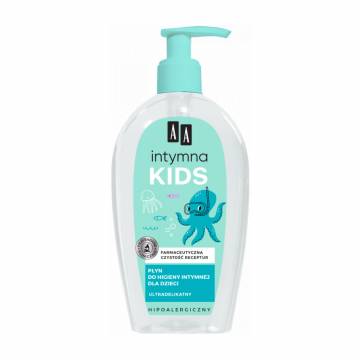 Детский гель для интимной гигиены AA Intymna Kids для девочек и мальчиков, от 1 года, 300 мл Детский гель для интимной гигиены AA Intymna Kids для девочек и мальчиков, от 1 года, 300 мл