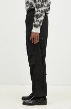 Хлопковые брюки Maharishi Asym Cargo Track Pants