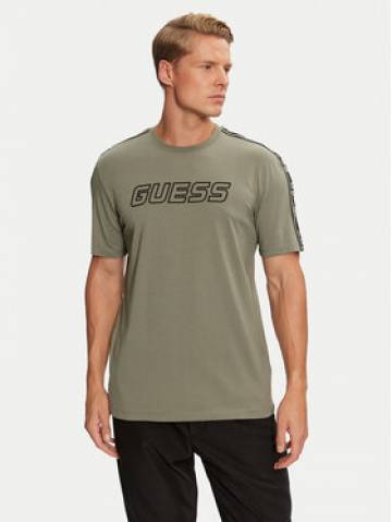 Guess Футболка Arlo Z4GI18 J1314 Зелений Regular Fit Guess Футболка Arlo Z4GI18 J1314 Зелений Regular Fit