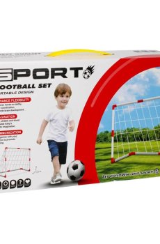 Детский набор для игры в футбол YILE TOYS с воротами, от 3 лет