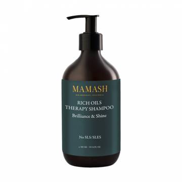 Питательный шампунь-терапия Mamash Rich Oils Therapy Shampoo для сияния и блеска волос, с ценными маслами, 300 мл Питательный шампунь-терапия Mamash Rich Oils Therapy Shampoo для сияния и блеска волос, с ценными маслами, 300 мл