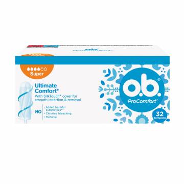 Тампоны o.b. ProComfort Super, 32 шт Тампоны o.b. ProComfort Super, 32 шт
