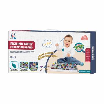 Магнитная рыбалка QiYiLe Fishing Early Education Board 5 в 1 для раннего развития, от 3 лет Магнитная рыбалка QiYiLe Fishing Early Education Board 5 в 1 для раннего развития, от 3 лет