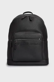 Мужской черный кожаный рюкзак HUDSON COMMUTER BKPK Черный ONESIZE Michael Kors 33T4LHDB2L