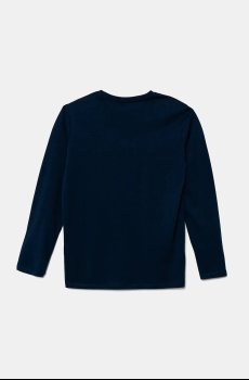 Хлопковый детский лонгслив Guess