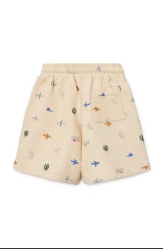 Детские хлопковые шорты Liewood Gram Printed Sweatshorts