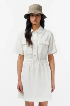 Женское бежевое платье Бежевый 38 Lacoste EF061670V