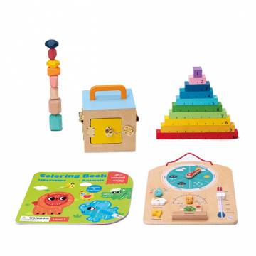 Розвивальна іграшка Tookytoy Бізікуб і дошка-погода (TK755) Розвивальна іграшка Tookytoy Бізікуб і дошка-погода (TK755)