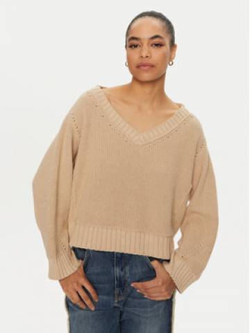 PINKO Светр Spiga 102803 A1KP Бежевий Regular Fit PINKO Светр Spiga 102803 A1KP Бежевий Regular Fit