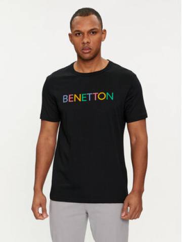 United Colors Of Benetton Футболка 3I1XU100A Чорний Regular Fit United Colors Of Benetton Футболка 3I1XU100A Чорний Regular Fit