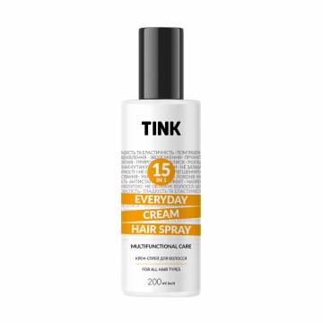Крем-спрей Tink 15 In 1 Everyday Cream Hair Spray для всех типов волос, 200 мл Крем-спрей Tink 15 In 1 Everyday Cream Hair Spray для всех типов волос, 200 мл