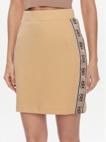Guess Cпідниця-міні Cymone V3BD03 KB3P2 Бежевий Regular Fit Guess Cпідниця-міні Cymone V3BD03 KB3P2 Бежевий Regular Fit