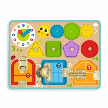 Розвивальна іграшка Tookytoy Бізіборд (TJ473N) Розвивальна іграшка Tookytoy Бізіборд (TJ473N)