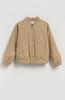 Reserved - Куртка бомбер - бежевий - 411HR-80X
