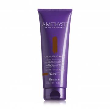 Тонирующая маска FarmaVita Amethyste Colouring Mask для окрашенных волос Brunette, 250 мл Тонирующая маска FarmaVita Amethyste Colouring Mask для окрашенных волос Brunette, 250 мл