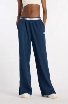 Женские синие брюки Pique Track Синий XL New Balance WP53501NNY