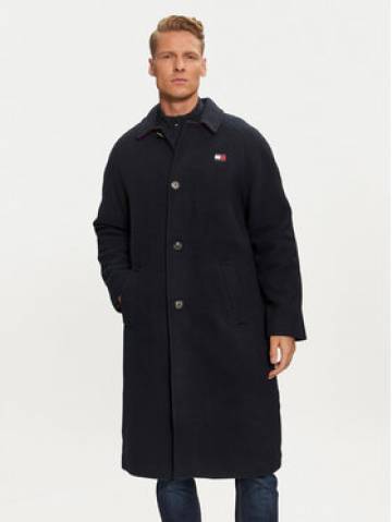 Tommy Jeans Демісезонний плащ DM0DM20589 Cиній Regular Fit Tommy Jeans Демісезонний плащ DM0DM20589 Cиній Regular Fit