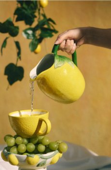 Глечик у формі лимона - жовтий