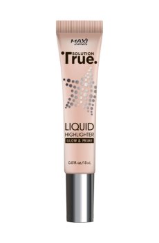 Жидкий хайлайтер для лица Maxi Color True Solution Liquid Highlighter Glow & Prime 01 Розовая жемчужина, 15 мл
