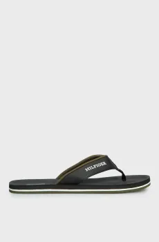 Мужские черные вьетнамки PADDED COMFORT HILFIGER Черный 43 Tommy Hilfiger FM0FM05440