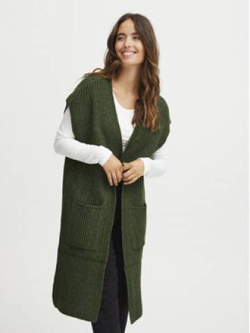 Fransa Кардиган 20612719 Зелений Regular Fit Fransa Кардиган 20612719 Зелений Regular Fit