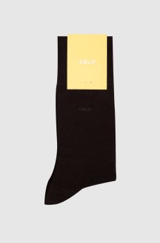 Коричневые носки с логотипом