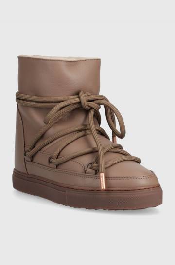 Кожаные сапоги Inuikii Full Leather Wedge цвет коричневый 75203-087 Кожаные сапоги Inuikii Full Leather Wedge цвет коричневый 75203-087