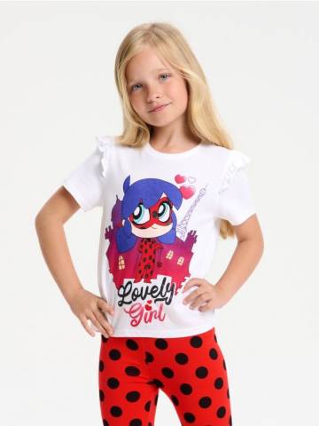 Футболка Miraculous - білий Футболка Miraculous - білий