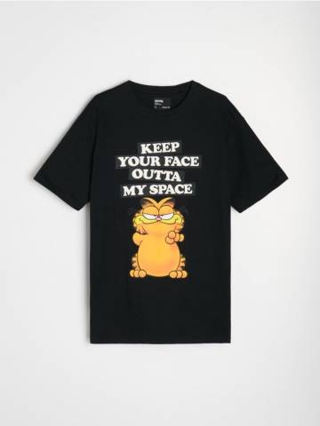 Футболка Garfield - чорний Футболка Garfield - чорний